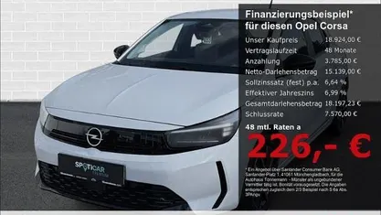 Second-hand Opel Corsa Edition 110 CP (80 kW) 2025 Hatchback