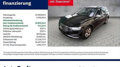 Deep black perleffekt Gebraucht 2021 VW Passat Alltrack Kombi | 24.980 € (Guter Preis)