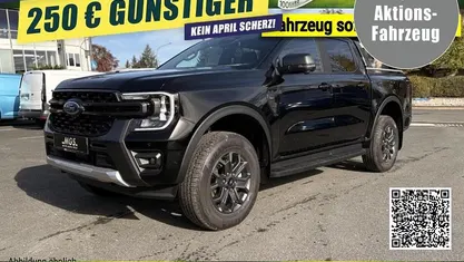 Neu Ford Ranger Wildtrack 205 PS (150 kW) 2025 Schwarz Pickup