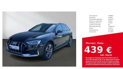 Second-hand Audi A4 Allroad Ambiente 286 CP (210 kW) 2023 Negru Break