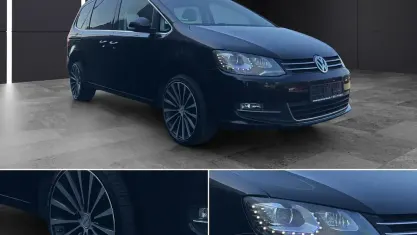 Gebraucht VW Sharan Highline 170 PS (125 kW) 2012 Schwarz Van / Kleinbus