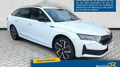 Moonweiß perleffekt Neu 2025 Skoda Octavia SportLine Kombi | 38.490 € (Guter Preis)