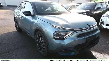 Island blau metallic Neu 2025 Citroën e-C4 Shine Limousine | 22.938 € (Guter Preis)