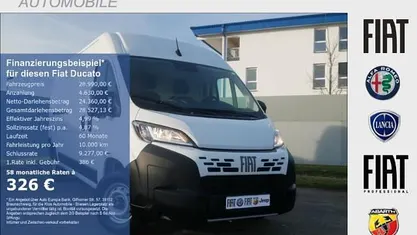 Weiß Gebraucht 2024 Fiat Ducato Van | 28.990 € (Superpreis)