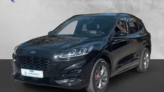 Obsidianschwarz metallic Gebraucht 2021 Ford Kuga ST-Line X SUV | 27.200 € (Fairer Preis)