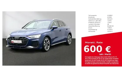 Second-hand Audi A3 S-Line 204 CP (150 kW) 2025 Berlinǎ