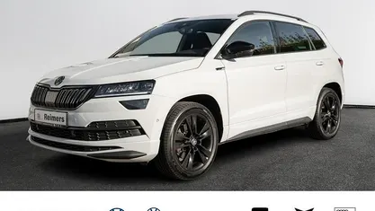 Gebraucht Skoda Karoq SportLine 190 PS (139 kW) 2020 Weiß SUV