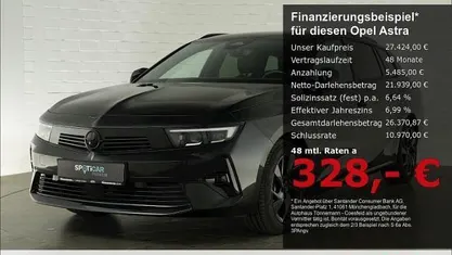 Karbon schwarz Gebraucht 2025 Opel Astra Kombi | 27.424 € (Fairer Preis)
