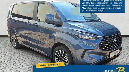 Neu Ford Tourneo Custom Titanium X 2025 Chromablau metallic Van