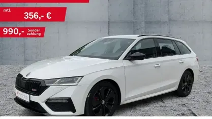 Gebraucht Skoda Octavia RS 200 PS (147 kW) 2022 Weiß Kombi