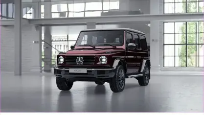 Gebraucht Mercedes G400 AMG line 330 PS (242 kW) 2022 Rot SUV