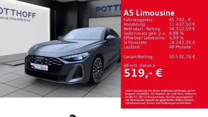Gebraucht Audi A5 S-Line 204 PS (150 kW) 2025 Daytonagrau perleffekt Limousine