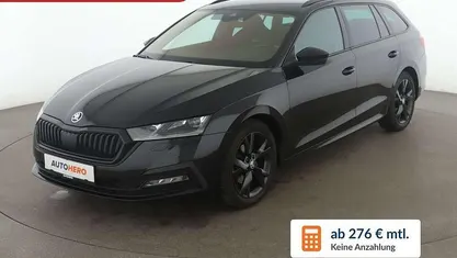 Gebraucht Skoda Octavia First Edition 150 PS (110 kW) 2021 Schwarz Kombi