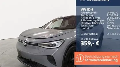 Gebraucht VW ID.4 Pro Performance 150 kW (204 PS) 2022 Grau SUV