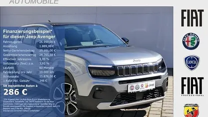 Gebraucht Jeep Avenger Summit 110 PS (80 kW) 2025 SUV