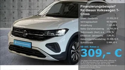 Gebraucht 2025 VW T-Cross Goal SUV | 23.950 € (Fairer Preis)