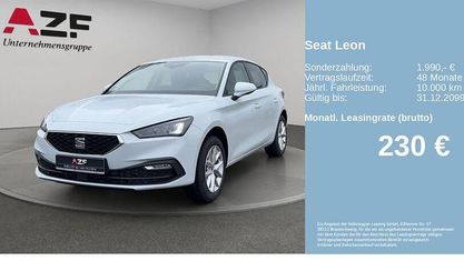 Nowe Seat Leon Style 150 KM (110 kW) 2025 Biały Sedan/Limuzyna