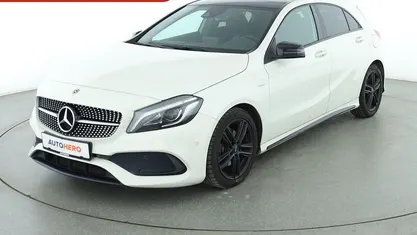 Weiß Gebraucht 2017 Mercedes A200 AMG Limousine | 17.590 € (Fairer Preis)