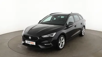 Schwarz Gebraucht 2021 Seat Leon FR Kombi | 22.420 € (Fairer Preis)