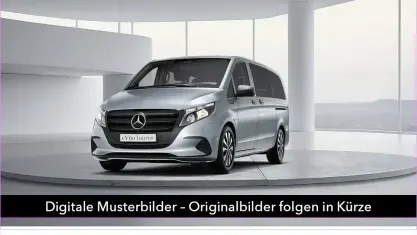Gebraucht Mercedes e-Vito 150 kW (204 PS) 2025 Silber Van