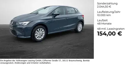 Neu Seat Ibiza 80 PS (58 kW) 2026 Blau (fjordblau) Kleinwagen