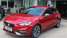 Rot ("desire" rot metallic) grau (stoff) Gebraucht 2020 Seat Leon FR Limousine | 22.990 € (Fairer Preis)