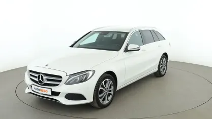 Gebraucht Mercedes C200 Avantgarde 184 PS (135 kW) 2018 Weiß Kombi