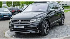Schwarz Gebraucht 2021 VW Tiguan Allspace R-line SUV | 37.895 € (Fairer Preis)
