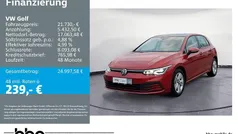 Rot Gebraucht 2021 VW Golf VIII Life Limousine | 20.930 € (Fairer Preis)