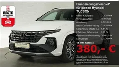 Weiss Gebraucht 2023 Hyundai Tucson N Line SUV | 31.824 € (Fairer Preis)
