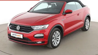 Brugt VW T-Roc Cabriolet R-line 150 HK (110 kW) 2021 Rød Cabriolet