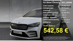 Weiß Gebraucht 2022 Skoda Enyaq iV RS SUV | 42.950 € (Guter Preis)
