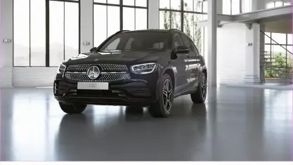Gebraucht Mercedes GLC200 AMG 197 PS (144 kW) 2022 Unilack schwarz uni SUV