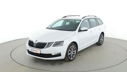 Używany Skoda Octavia Soleil 150 KM (110 kW) 2019 Biały Kombi