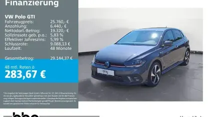 Gebraucht VW Polo GTI 207 PS (152 kW) 2025 Grau Kleinwagen