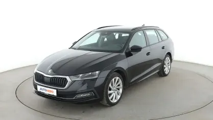 Brugt Skoda Octavia First Edition 150 HK (110 kW) 2021 Sort Stationcar