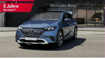 Lack sodalithblau Gebraucht 2025 Mercedes EQE300 Electric Art SUV | 59.970 € (Fairer Preis)