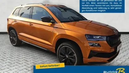 Neu Skoda Karoq SportLine 150 PS (110 kW) 2026 Smokey diamondsilber metallic SUV