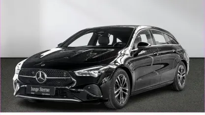 Gebraucht Mercedes CLA200 Shooting Brake 163 PS (119 kW) 2025 Unilack nachtschwarz Kombi