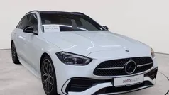 Manufaktur opalithweiß bright Gebraucht 2022 Mercedes C300 AMG line Kombi | 35.990 € (Fairer Preis)