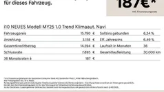 Gebraucht 2025 Hyundai i10 Trend Kleinwagen | 15.790 € (Guter Preis)