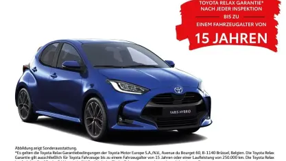 Neu Toyota Yaris 117 PS (86 kW) 2026 Blau Kleinwagen