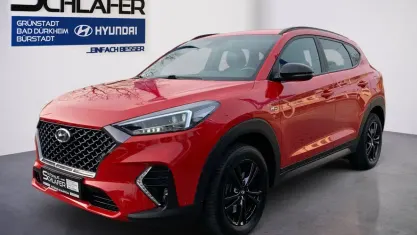 Gebraucht Hyundai Tucson N Line 177 PS (130 kW) 2019 Engine red / sol SUV