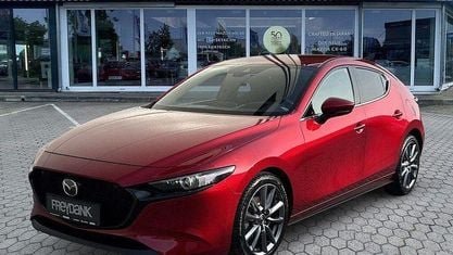 Brugt Mazda 3 Selection 150 HK (110 kW) 2022 Rød Sedan