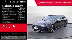 Mythosschwarz metallic Gebraucht 2021 Audi RS4 Ambiente Kombi | 54.960 € (Fairer Preis)