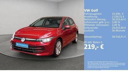 Gebraucht VW Golf VIII Style 204 PS (150 kW) 2025 Kings red metallic Limousine