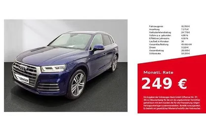 Gebraucht Audi Q5 Ambiente 190 PS (139 kW) 2019 Navarrablau metallic SUV