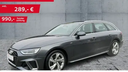 Gebraucht Audi A4 S-Line 204 PS (150 kW) 2022 Grau Kombi