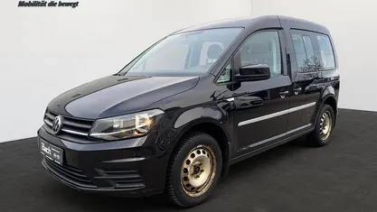 Gebraucht VW Caddy Trendline 125 PS (91 kW) 2017 Schwarz Van / Kleinbus