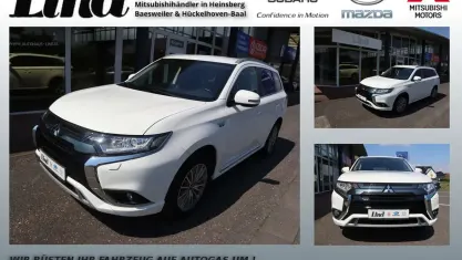 Begagnad Mitsubishi Outlander P-HEV 224 HK (164 kW) 2021 Vit SUV